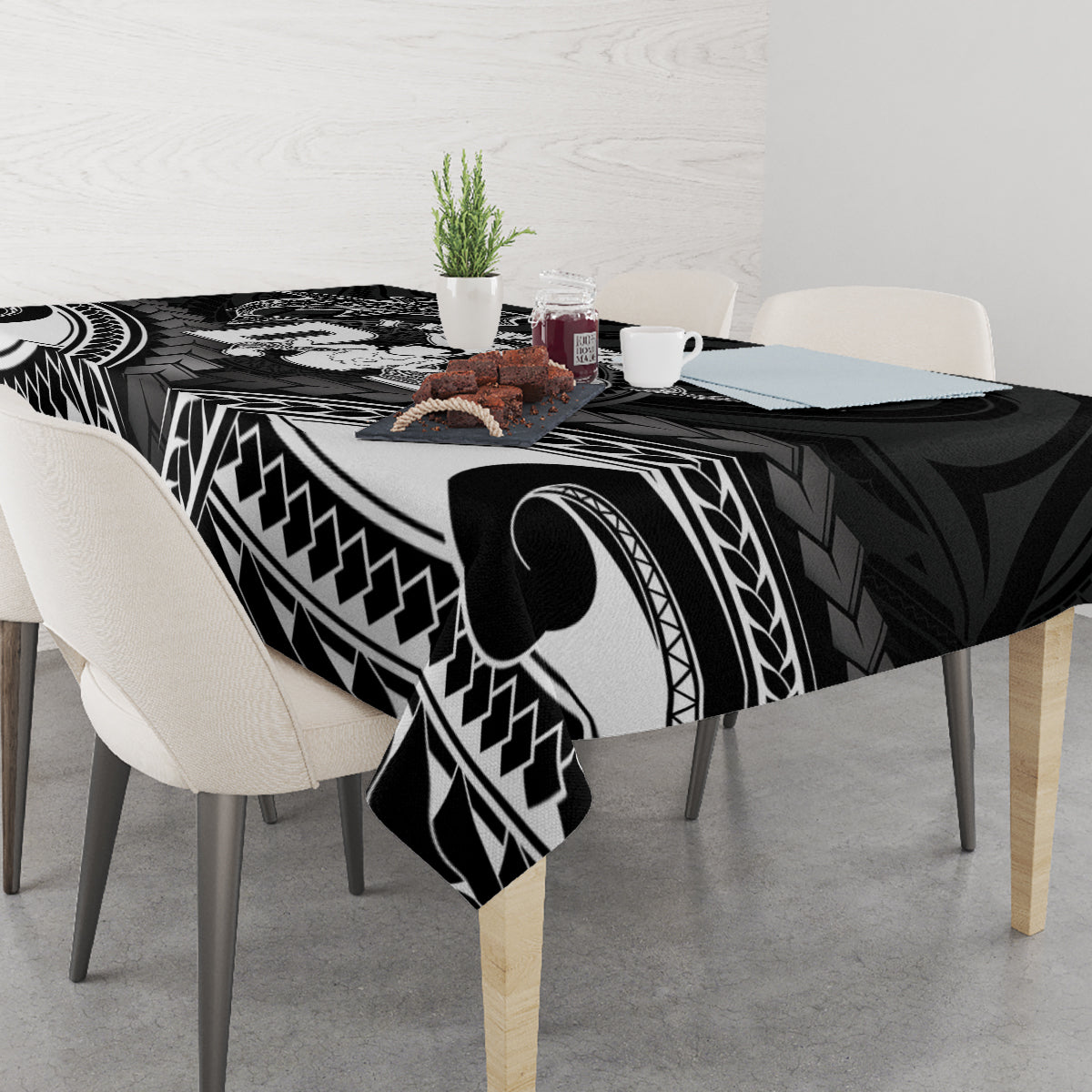 Happy Father's Day Tablecloth I Love You Dad Polynesian Style LT05 - Polynesian Pride