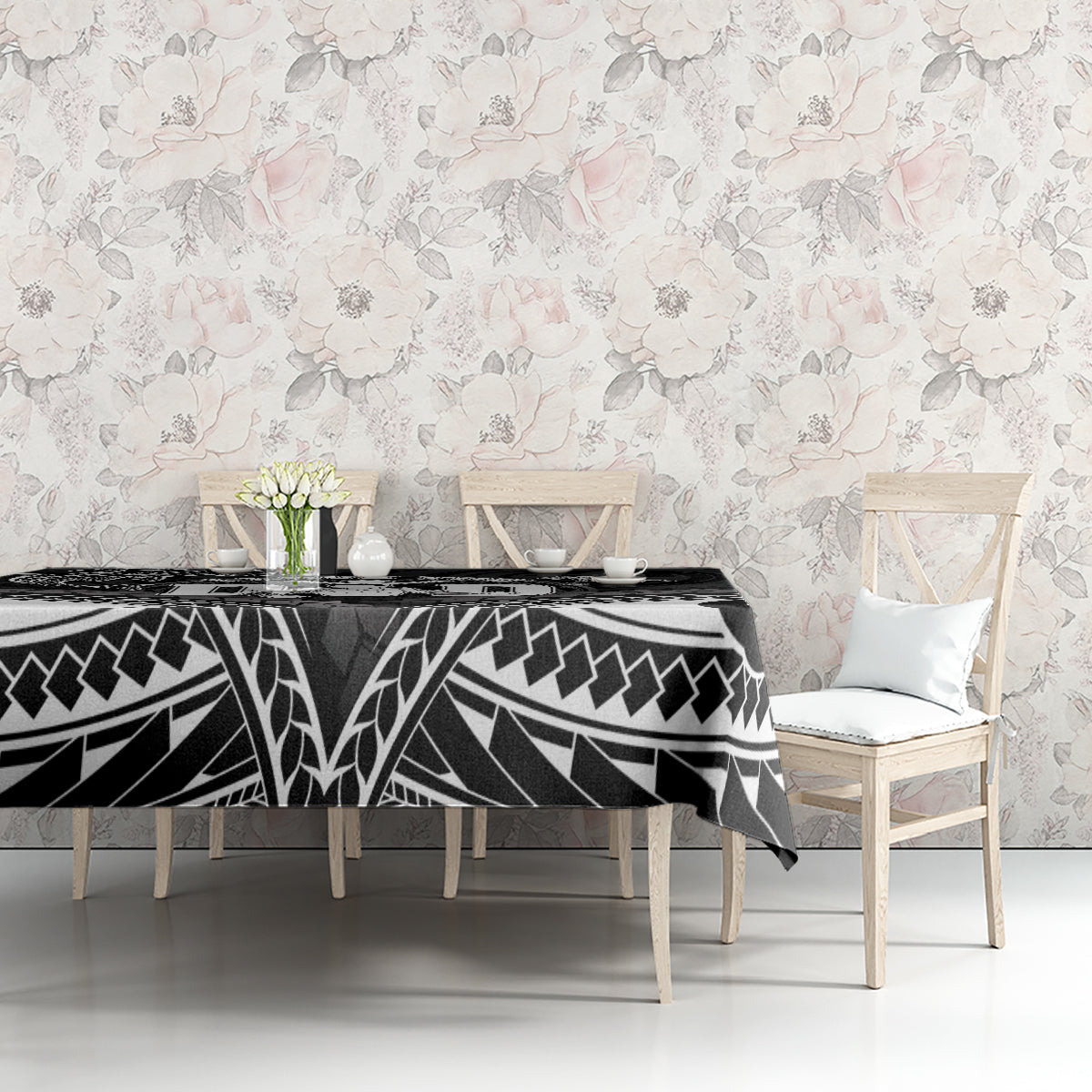Happy Father's Day Tablecloth I Love You Dad Polynesian Style LT05 - Polynesian Pride