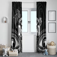 Happy Father's Day Window Curtain I Love You Dad Polynesian Style LT05 - Polynesian Pride