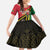 Happy Vanuatu Constitution Day Family Matching Summer Maxi Dress and Hawaiian Shirt Flag Style With Sand Drawing Pattern