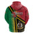 Happy Vanuatu Constitution Day Hoodie Flag Style With Sand Drawing Pattern