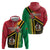 Happy Vanuatu Constitution Day Hoodie Flag Style With Sand Drawing Pattern