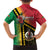 Happy Vanuatu Constitution Day Kid Hawaiian Shirt Flag Style With Sand Drawing Pattern