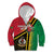 Happy Vanuatu Constitution Day Kid Hoodie Flag Style With Sand Drawing Pattern