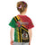 Happy Vanuatu Constitution Day Kid T Shirt Flag Style With Sand Drawing Pattern