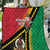 Happy Vanuatu Constitution Day Quilt Flag Style With Sand Drawing Pattern