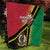 Happy Vanuatu Constitution Day Quilt Flag Style With Sand Drawing Pattern