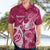 Breast Cancer Awareness Hawaiian Shirt Ribbon Polynesian Pattern Pink Version LT05 - Polynesian Pride