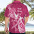 Breast Cancer Awareness Hawaiian Shirt Ribbon Polynesian Pattern Pink Version LT05 - Polynesian Pride