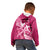 Breast Cancer Awareness Kid Hoodie Ribbon Polynesian Pattern Pink Version LT05 - Polynesian Pride