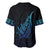 Aotearoa New Zealand Baseball Jersey Koru Fern Blue Gradient