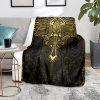 Polynesia Blanket With Christian Cross LT05 - Polynesian Pride
