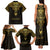 Personalized Polynesia Family Matching Tank Maxi Dress and Hawaiian Shirt With Christian Cross LT05 - Polynesian Pride