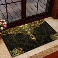 Polynesia Rubber Doormat With Christian Cross LT05 - Polynesian Pride