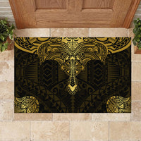 Polynesia Rubber Doormat With Christian Cross LT05 - Polynesian Pride
