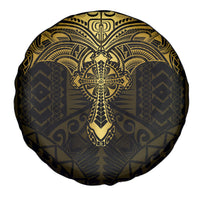 Polynesia Spare Tire Cover With Christian Cross LT05 - Polynesian Pride