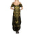 Personalized Polynesia Summer Maxi Dress With Christian Cross LT05 - Polynesian Pride