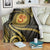 Polynesia Blanket With Hindu Om Symbol LT05 - Polynesian Pride