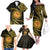 Polynesia Family Matching Off Shoulder Long Sleeve Dress and Hawaiian Shirt With Hindu Om Symbol LT05 - Polynesian Pride