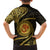 Polynesia Family Matching Short Sleeve Bodycon Dress and Hawaiian Shirt With Hindu Om Symbol LT05 - Polynesian Pride