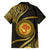 Polynesia Family Matching Short Sleeve Bodycon Dress and Hawaiian Shirt With Hindu Om Symbol LT05 - Polynesian Pride