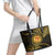 Polynesia Leather Tote Bag With Hindu Om Symbol LT05 - Polynesian Pride