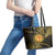 Polynesia Leather Tote Bag With Hindu Om Symbol LT05 - Polynesian Pride