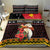 Papua New Guinea Christmas Bedding Set Bird Of Paradise Hamamas Krismas