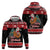 New Zealand Christmas Hoodie Funny Santa Riding Kiwi Meri Kirihimete