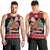 New Zealand Christmas Men Tank Top Funny Santa Riding Kiwi Meri Kirihimete