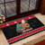 New Zealand Christmas Rubber Doormat Funny Santa Riding Kiwi Meri Kirihimete