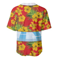 Polynesia Santa Claus Costume Baseball Jersey Tropical Vibe LT05 - Polynesian Pride