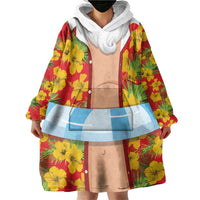 Polynesia Santa Claus Costume Wearable Blanket Hoodie Tropical Vibe LT05 - Polynesian Pride