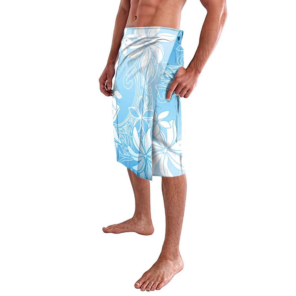 Tiare Tahiti Lavalava Blue Polynesia Motifs LT05 - Polynesian Pride