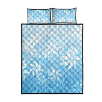 Tiare Tahiti Quilt Bed Set Blue Polynesia Motifs LT05 - Polynesian Pride