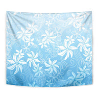 Tiare Tahiti Tapestry Blue Polynesia Motifs LT05 - Polynesian Pride