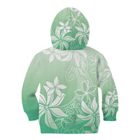Tiare Tahiti Kid Hoodie Matcha Polynesia Motifs LT05 - Polynesian Pride