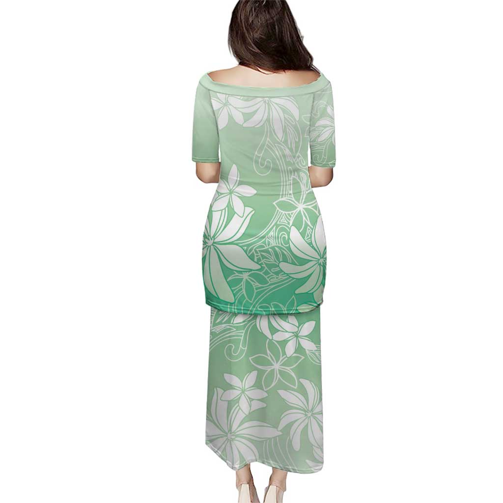 Tiare Tahiti Puletasi Matcha Polynesia Motifs LT05 - Polynesian Pride