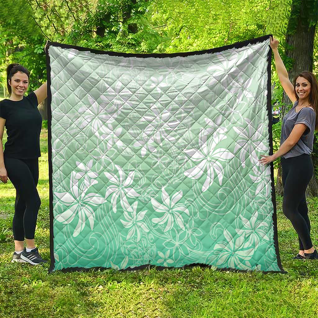 Tiare Tahiti Quilt Matcha Polynesia Motifs LT05 - Polynesian Pride