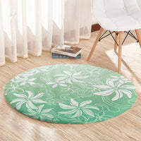 Tiare Tahiti Round Carpet Matcha Polynesia Motifs LT05 - Polynesian Pride
