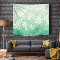Tiare Tahiti Tapestry Matcha Polynesia Motifs LT05 Green - Polynesian Pride