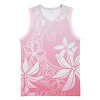 Tiare Tahiti Basketball Jersey Pink Polynesia Motifs LT05 Unisex Pink - Polynesian Pride