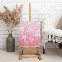Tiare Tahiti Canvas Wall Art Pink Polynesia Motifs LT05 - Polynesian Pride