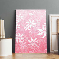 Tiare Tahiti Canvas Wall Art Pink Polynesia Motifs LT05 - Polynesian Pride