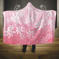 Tiare Tahiti Hooded Blanket Pink Polynesia Motifs LT05 - Polynesian Pride