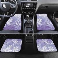 Tiare Tahiti Car Mats Purple Polynesia Motifs LT05 Set 4pcs Purple - Polynesian Pride