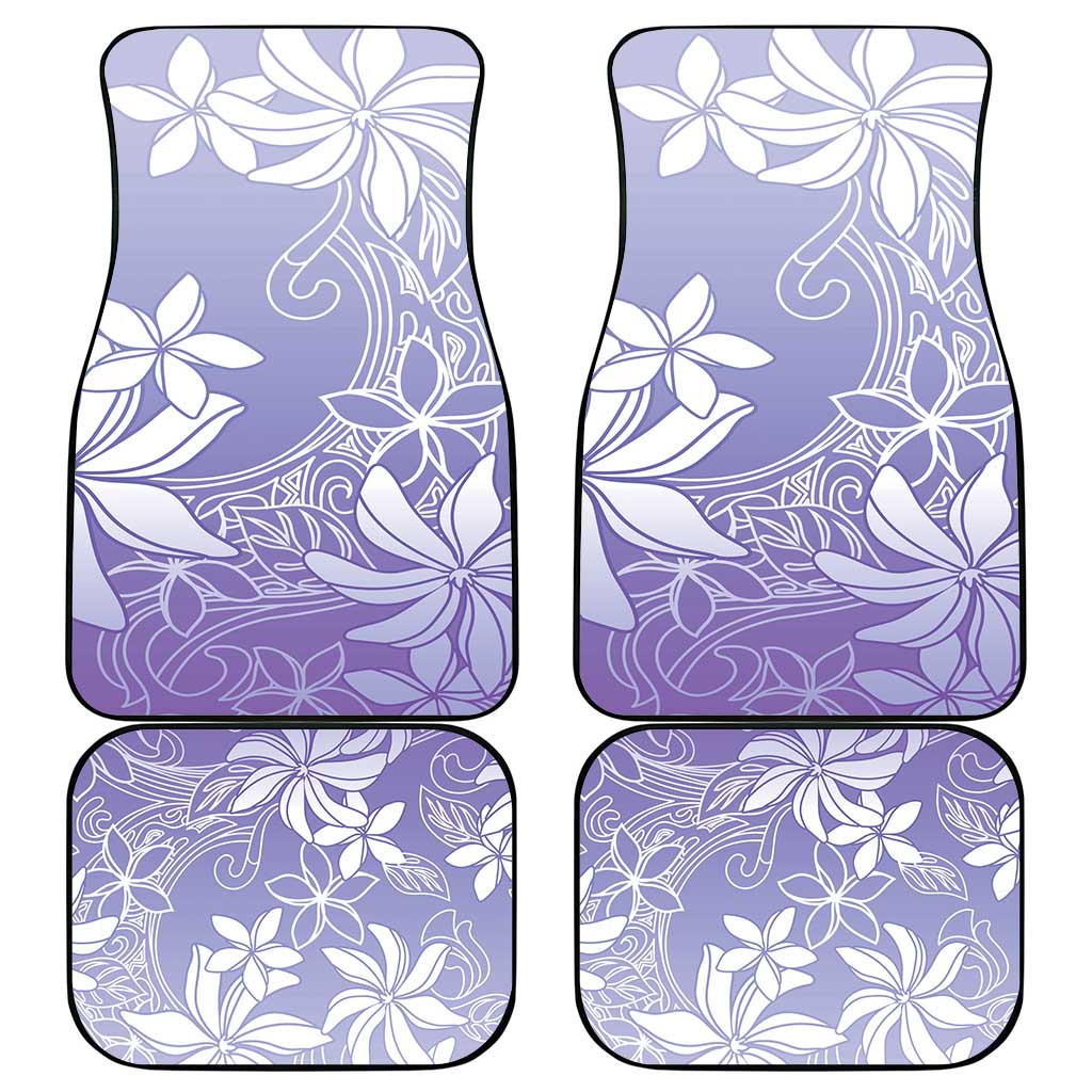 Tiare Tahiti Car Mats Purple Polynesia Motifs LT05 - Polynesian Pride