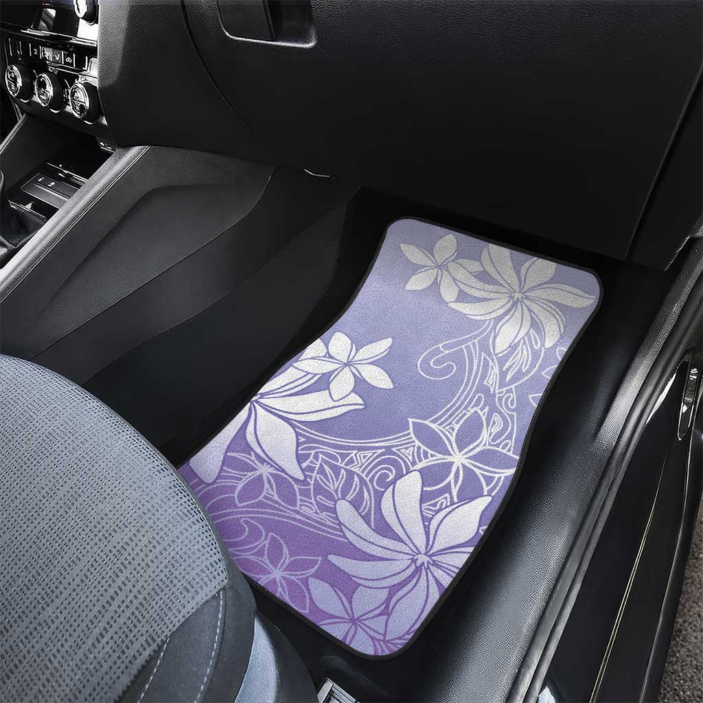 Tiare Tahiti Car Mats Purple Polynesia Motifs LT05 - Polynesian Pride