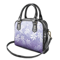 Tiare Tahiti Shoulder Handbag Purple Polynesia Motifs LT05 - Polynesian Pride
