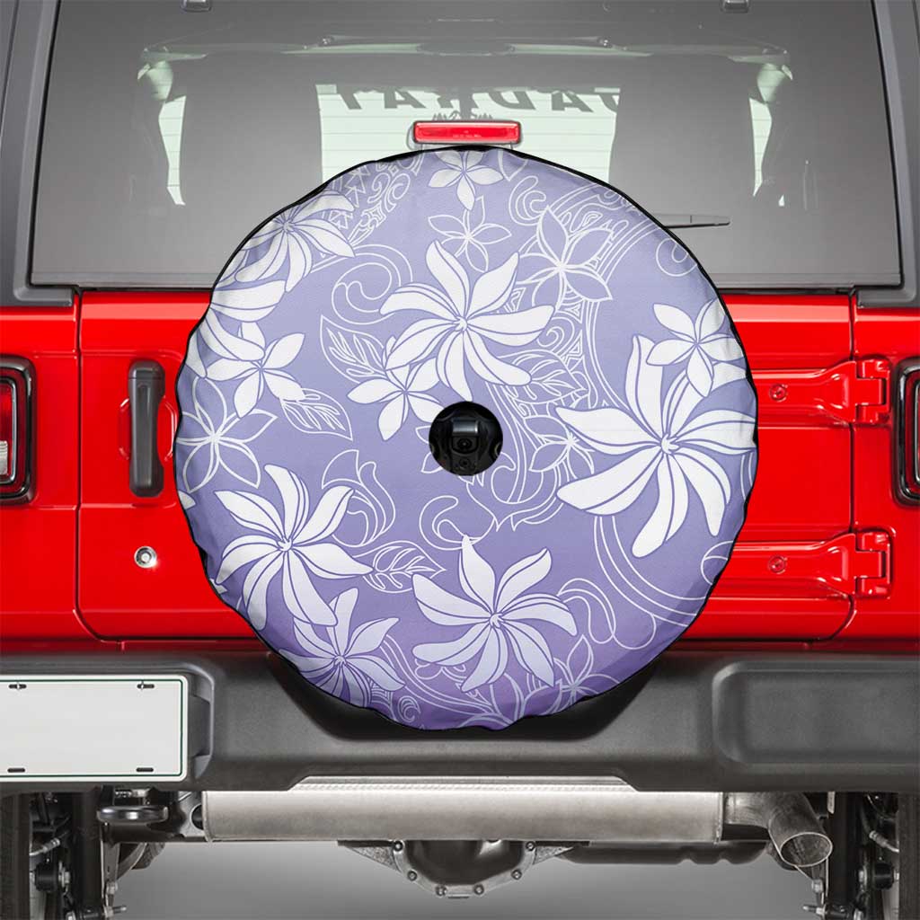 Tiare Tahiti Spare Tire Cover Purple Polynesia Motifs LT05 - Polynesian Pride